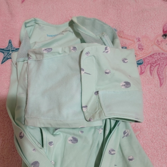 KEAbabies Mint Green Planet Sleep Sack Size Large - Picture 4 of 4